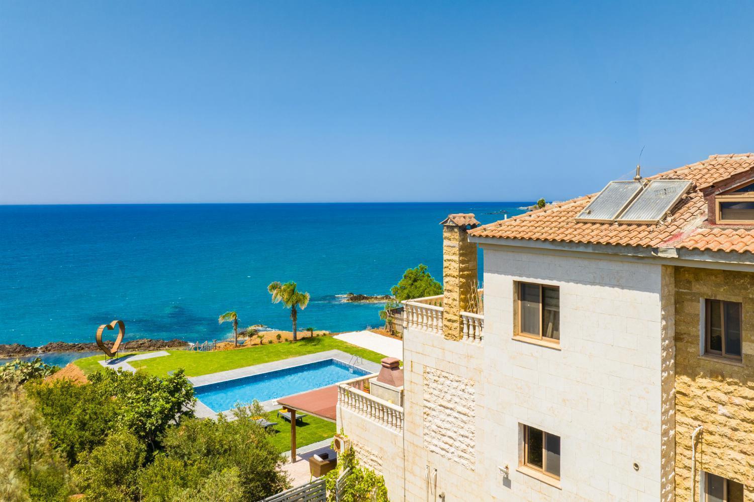 Villa Beach Heaven Pomos Buitenkant foto
