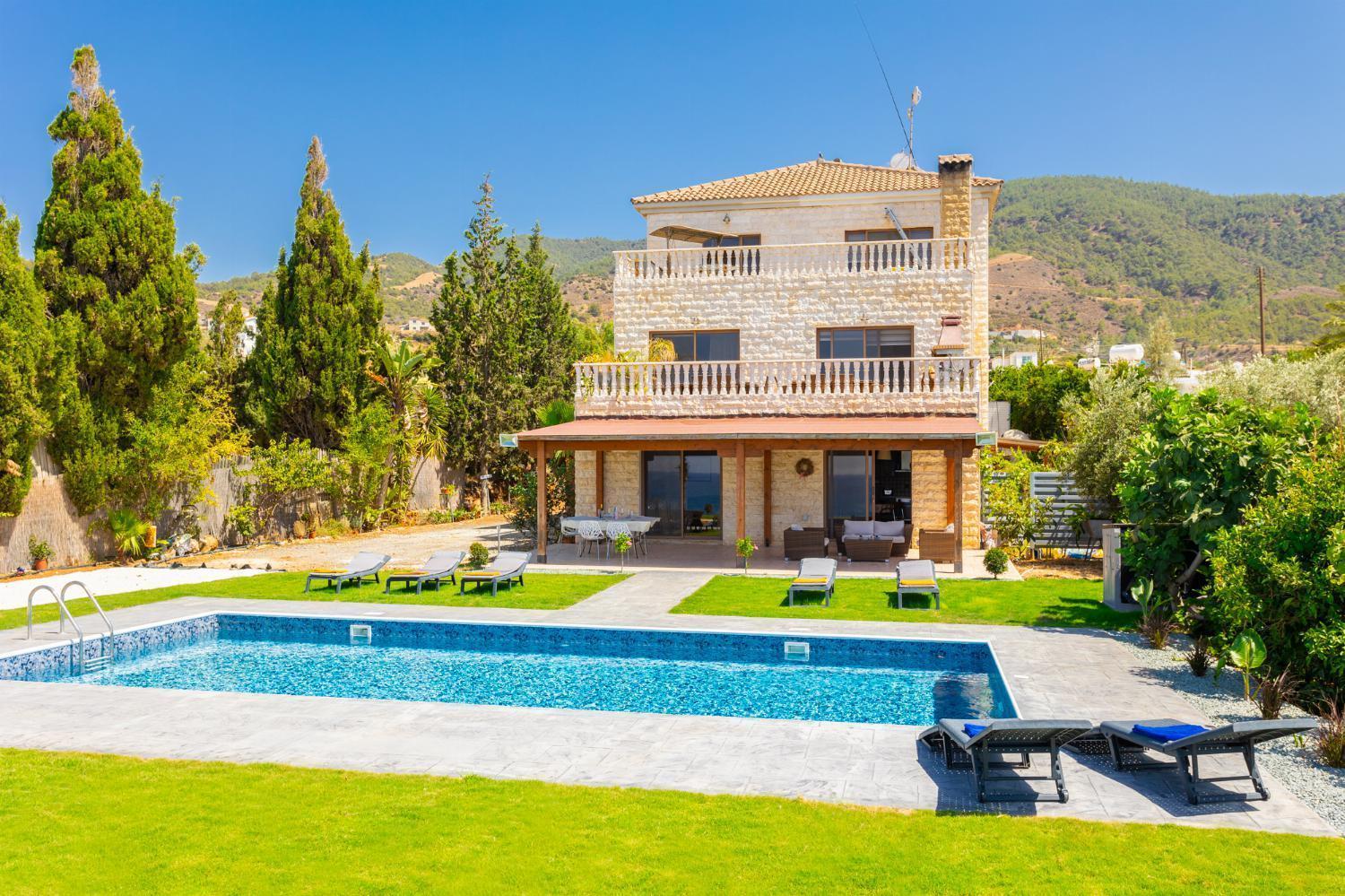 Villa Beach Heaven Pomos Buitenkant foto