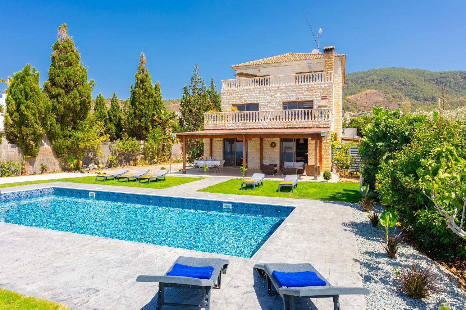 Villa Beach Heaven Pomos Buitenkant foto