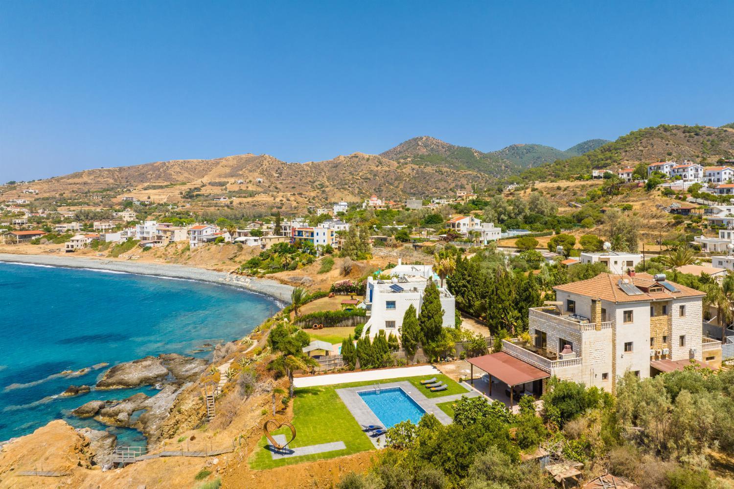 Villa Beach Heaven Pomos Buitenkant foto