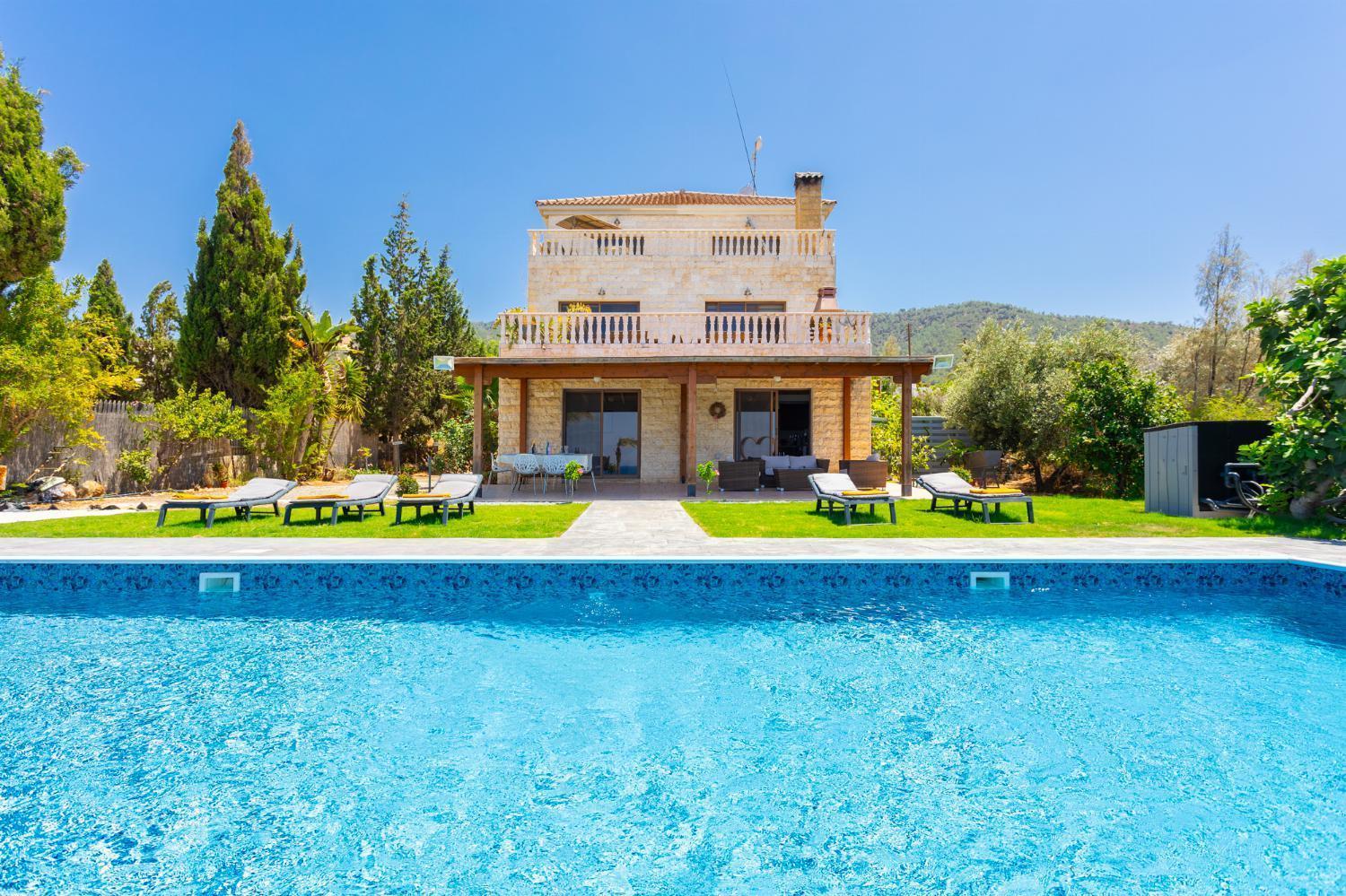 Villa Beach Heaven Pomos Buitenkant foto